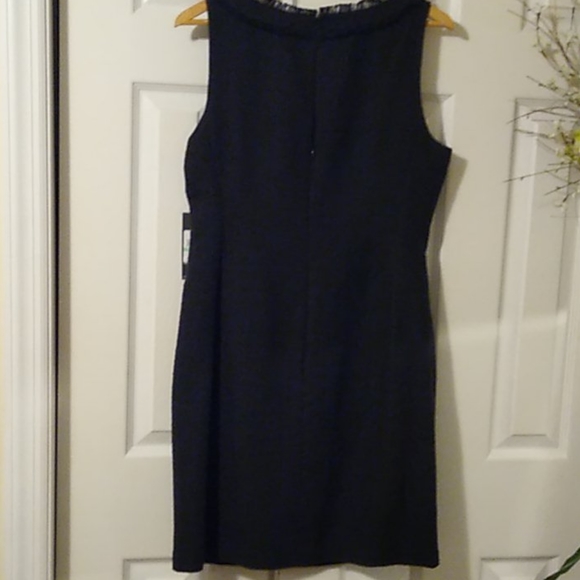 Karl Lagerfeld beautiful tweed black dress - Picture 3 of 15